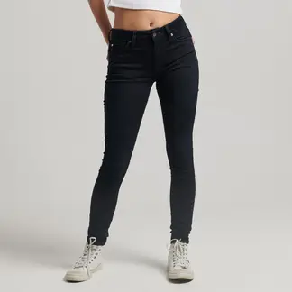 SUPERDRY - Jean Stretch Para Mujer Vintage Mid Rise