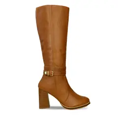 BATA - Botas Para Mujer Camel Inga
