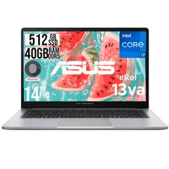 ASUS - PORTATIL EXPERTBOOK INTEL CORE I7-13620H SSD 512GB RAM 40GB LED 14 FHD