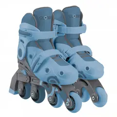 GLOBBER - Patines En Línea 2 En 1 Azul Ajustables Para Niños