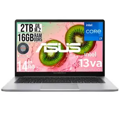 ASUS - PORTATIL EXPERTBOOK INTEL CORE I7-13620H SSD 2TB RAM 16GB DDR5 LED 14 FHD