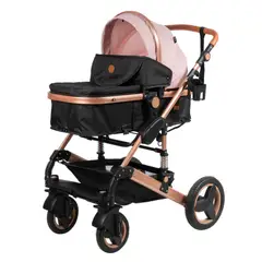 EBABY - Coche Para Bebe Moisés Tipo Cuna De Lujo Sagira