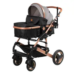 EBABY - Coche Para Bebe Moisés Tipo Cuna De Lujo Sagira