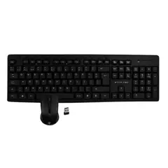 STARTEC - Combo Inalambrico Usb Teclado+Mouse Star Tec St-Cb-73 Negro