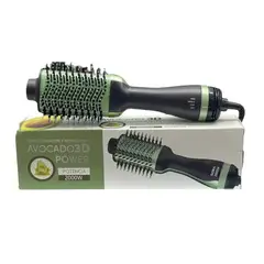 GENERICO - Cepillo Secador Y Moldeador Para Cabello Avocado 3d