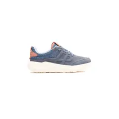 HUSH PUPPIES - Tenis MUJER SEVENTY8 LTHR RUNNER Azul
