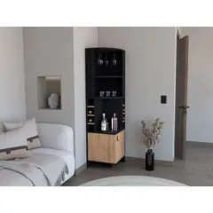 RTA MUEBLES - Bar Esquinero Funes MWL 9648 Wengue Miel