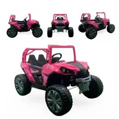 BRITOCHET - Carro Montable Infantil Eléctrico Recar REF6688 Rosado