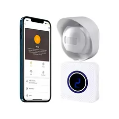 AMERICAN GENERICS - Timbre Inalámbrico Sensor Inteligente Seguridad Avanzada Tuya