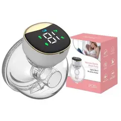 AMERICAN GENERICS - Extractor Leche Silencioso Recargable Manos Libres Con Lcd