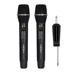 MAXLIN - Micrófono Inalámbrico De Mano Doble MXUHF502