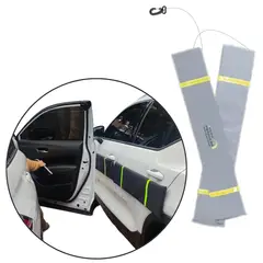 GENERAL - Protector Puerta Carro Magnético Maxpro Gris 1lado2u