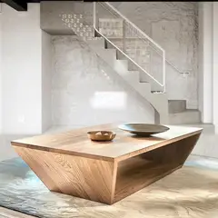 22 GRADOS DECORACION - Mesa de Centro Liliana 140x70cm Imitacion Madera