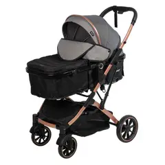 EBABY - Coche Para Bebe Moisés Tipo Maleta Capota Expandible