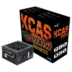 AEROCOOL - Fuente KCAS 800W Plus Bronce