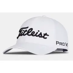 TITLEIST - Gorra Golf Tour Performance Blanco Negro 2025
