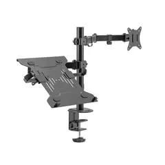GENERICO - Brazo Monitor y Portátil Dual Basic