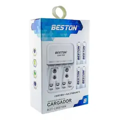 GENERAL - Cargador De Baterias Aa aaa Baterias Incluidas