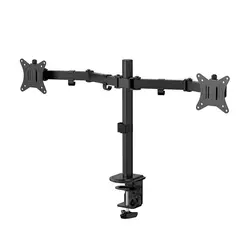 GENERICO - Brazo Ergonomico para Monitor Dual Basic