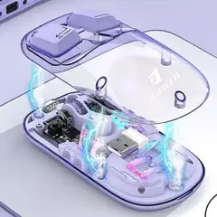 GENERICO - Mouse Para Computador Con Diseño Retro Jertech WB112