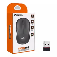 GENERICO - Mouse Inalambrico Jertech De Pilas JR9