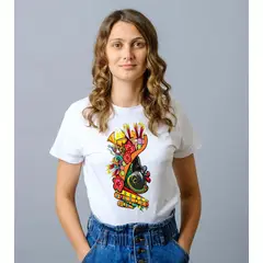 ISMI - Camiseta Carnaval De Barranquilla Manga Corta Negrita Puloy