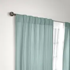 VIANNEY - Cortinas Viasoft Washed Mint LARGA