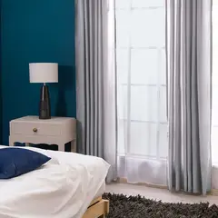 VIANNEY - Cortinas Viasoft Gris LARGA