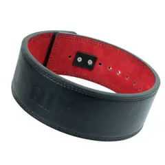 VITTORIA - Cinturon Cuero Pesas Gym Powerlifting Hebilla Palanca Negr S