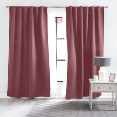 VIANNEY - Cortinas Blackout Catania Blush LARGA