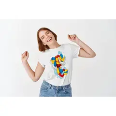 ISMI - Camiseta Carnaval De Barranquilla Manga Corta Marimonda