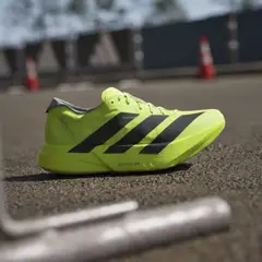 ADIDAS - Tenis Adizero Adios Pro 4 verde de mujer para correr