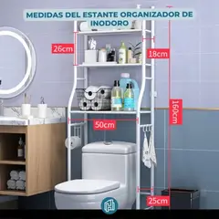 SKY - Estante organizador de baño Acero Inoxidable RESISTENTE
