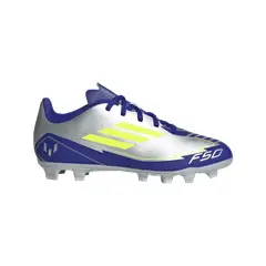 ADIDAS - Guayos F50 Club Messi Firme/Multi-Terren gris de niño para futbol