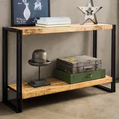 GENERICO - Estanteria Consola Recibidor TiT rustico industrial 120x40cm