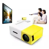 SKY - Mini proyector LED portátil Yg-300 Full HD 600 lúmenes USB Hdm