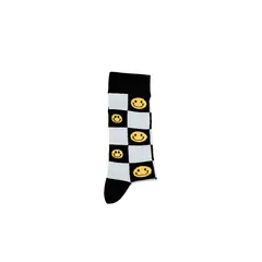 GENERICO - MEDIAS LARGA SPERSONAJES DE CARAS FELICES MULTICOLOR PACK 2