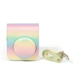 GENERICO - Estuche para Cámara Fujifilm Instax Mini 12 Dazzel Rainbow