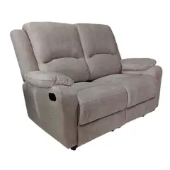MAXIMUEBLES - Sofá Smart Recliner Avellana 2 Puestos Manual