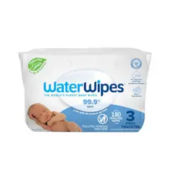 WATER WIPES - TOALLITAS HÚMEDAS WATERWIPES X 180 UND