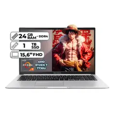 ASUS - PORTÁTIL M1502YA-NJ107 AMD RYZEN 7 7730U 24GB RAM 1TB SSD PANTALLA 15.6” FHD