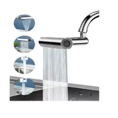 GENERICO - Grifo 360° Ahorra Agua Dual Presión Con Extensor De Cocina