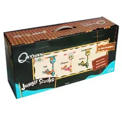 QMAX - Monopatín De Acero Inoxidable Y Plástico De Alta Resist