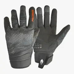 SPARTAN - GUANTES MOTO TREVISO NEGRO ROJO TALLA M