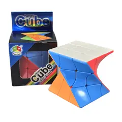 FANXIN - Cubo Rubik Twist 3x3 Torcido Espiral Stickerless