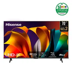 HISENSE - Televisor 70 Pulgadas Smart Tv UHD 4K 70A6N