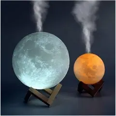 GENERICO - Humidificador Difusor Aromaterapia Lámpara Luna