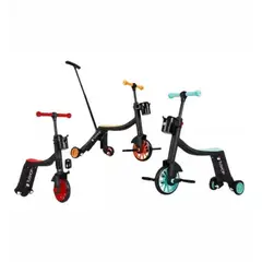 GENERICO - Scooter Monopatin Y Triciclo 3 En 1 Multifuncional Colores