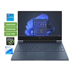 HP - PORTATIL VICTUS - CORE I5 12450H - 16GB RAM - 512GB SSD - 15,6" - RTX 3050 - WIN 11 - AZUL