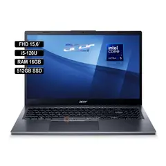ACER - Portátil A15-51P-591E 156FHD Intel i5-120U Ram 16GB 512GB SSD